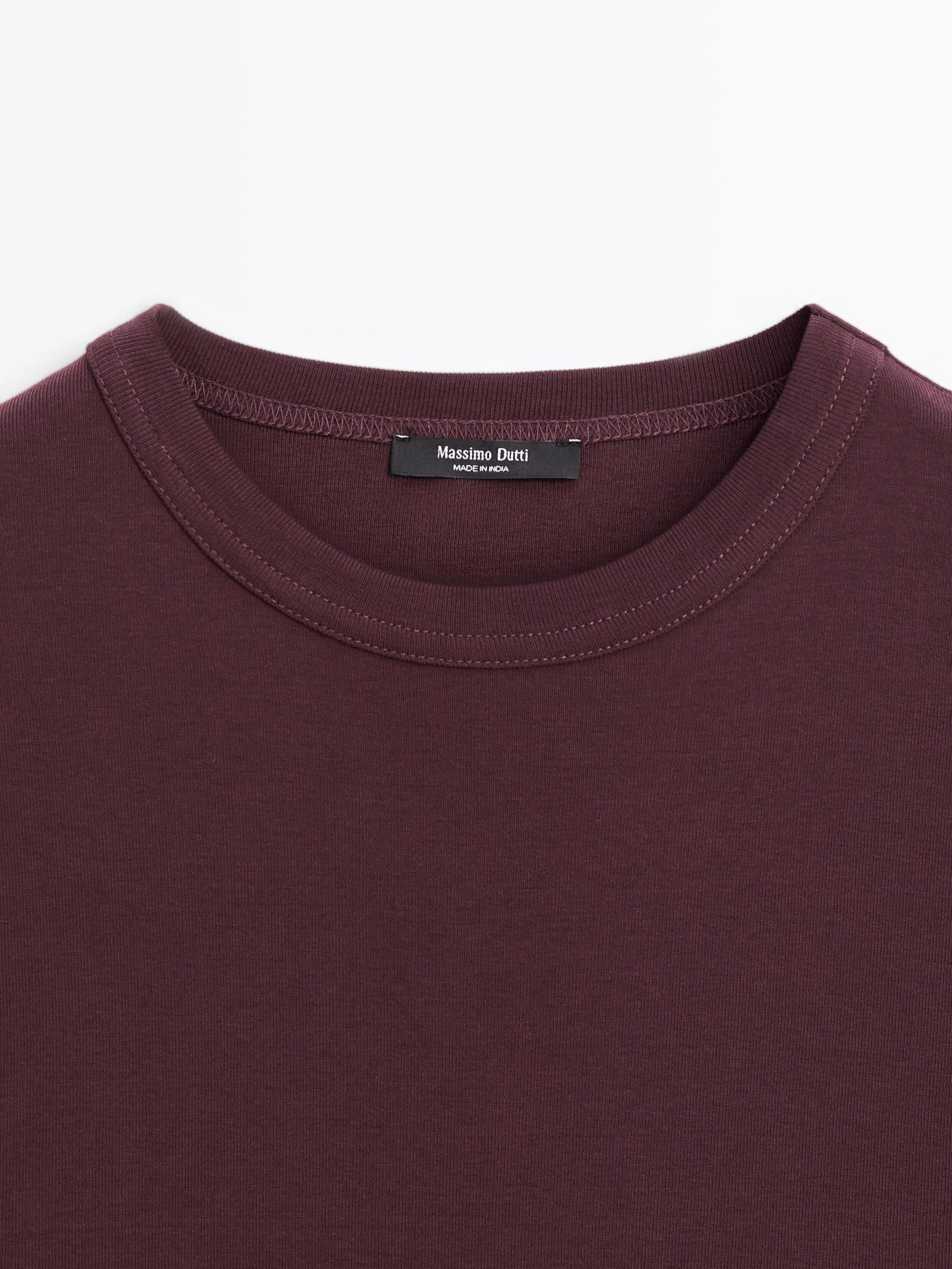 T-shirt à manches courtes 100 % coton